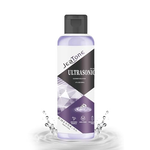 Image of JeaTone Ultrasonic Jewelry Cleaner Solution 4oz for All Ultrasound Machines
