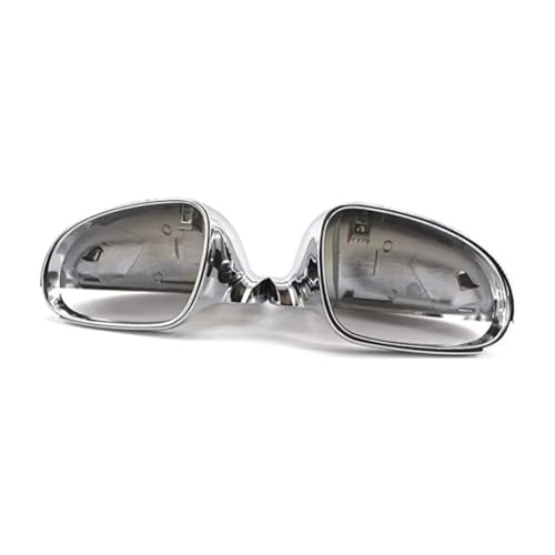 Coques rétroviseur voiture anti rayures chrome pour réparer Golf 5 Passat Jetta 2005-2013
