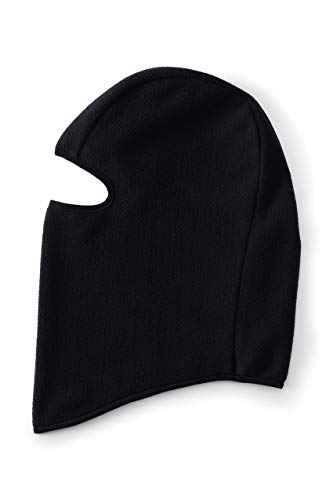 Lands End Kids Fleece Balaclava Black Big Kid Large
