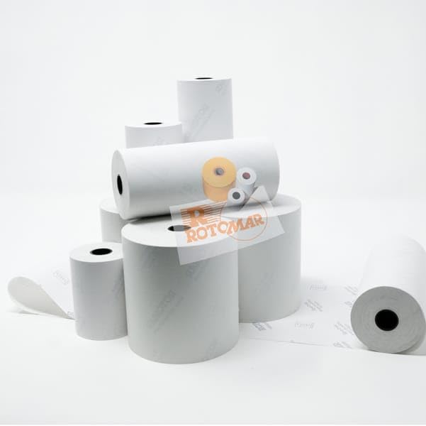 Rouleau caisse 57mm x 40m Rotomar CF10 pour éviter les bourrages