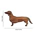 Hölzerner Dackel Teller, Wooden Dachshund Dog Dinner Plate, Lustiger Speiseteller, Holzbrett Servierbrett, Schneidebrett, Dackel Hund Schneidebrett Personalisiert, Süßer Weihnachtsteller