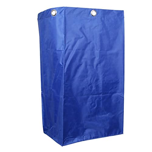 harayaa Carro de Limpieza Herramienta de Limpieza Impermeable Bolsa de Almacenamiento de Carro 40x28x69cm Azul