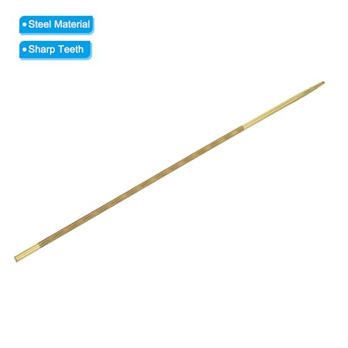 Lime de rechange dorée PATIKIL de 4,0 mm pour affûtage précis de chaîne de tronçonneuse - 4