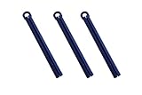 BornWinner Rubber Pool Cue Hanger - Organize,Straighten and Maintain Cues, Preventing Warping (Blue)