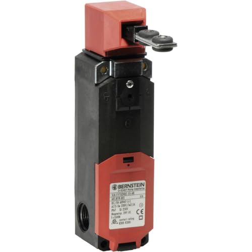 BERNSTEIN 6018119047 SLK-M-UC-55-R0-A0-L0-0 Sicherheitsschalter 24V DC/AC 5A getrennter Betätiger tastend IP67 1St.
