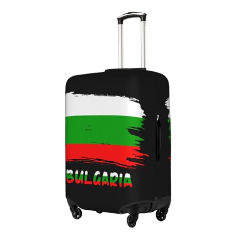 Bulgaria Bulgarian Flag Travel Luggage Cover Washable Suitcase Case Suitcase Protector Fit Luggage Cover Large2