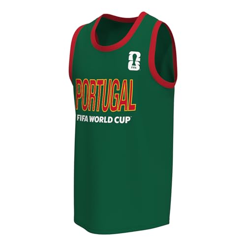 Outerstuff FIFA World Cup 2026 Mens Sleeveless V-Neck Basketball Jersey,Portugal,X-Large - image 1