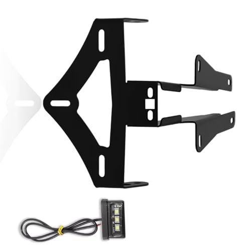 Support plaque immatriculation Triumph Speed Triple 1200RS finition épurée