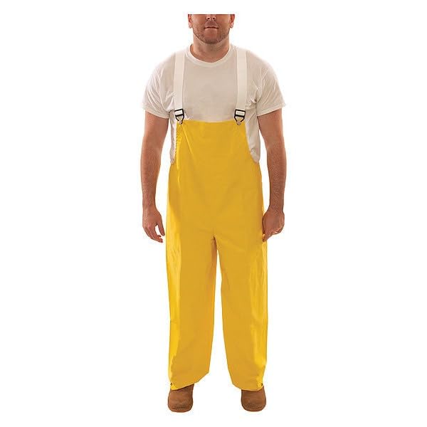 Image of Tingley Magnaprene O12007 Flame Resistant Waterproof Overalls, Medium, Yellow