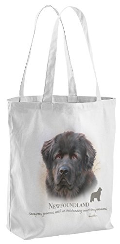 Price comparison product image Howard Robinson Unisex Newfoundland Dog Tote Shopping Bag