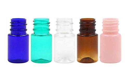 12Pcs Mini Plastic Nasal Spray Bottles - 5Ml Fine Mist Sprayers Cosmetic Perfume Makeup Water Storage Holder Container Portable Empty Refillable(Blue)4