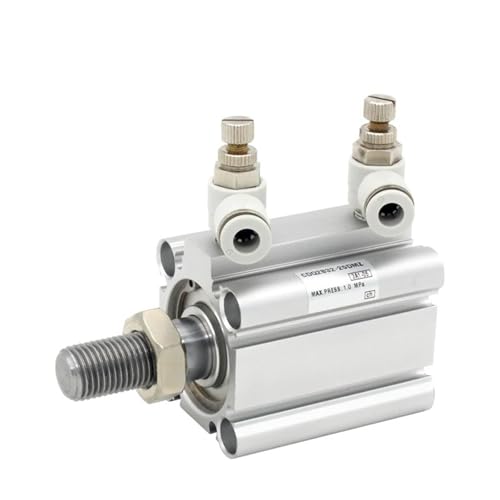 Cilindro compacto de doble efecto CQ2A CDQ2A con vástago simple macho 7