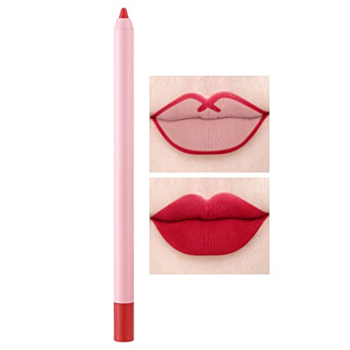 Peel And Reveal Lip Color Lip Liner Waterproof Paste Color Hook Line Rich Lipstick Pen Foaming Pen No Fading Lip Liner Suitable For Daily Travel Party Work Fixing Tint - Image 3