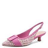 Marco Tozzi by Guido Maria Kretschmer Damen Pumps weiches Feel Me Fußbett weiches Innenfutter Spitz, pink (Lipstick Comb), 37 EU
