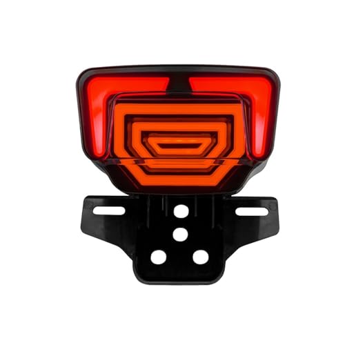 Luz trasera de motocicleta para evitar colisiones traseras en TMX155 2