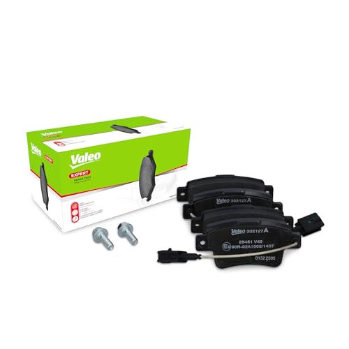 Valeo BremsbelÄGe Satz Hinten Passend FüR Abarth Grande Punto Fiat Grande Punto-image