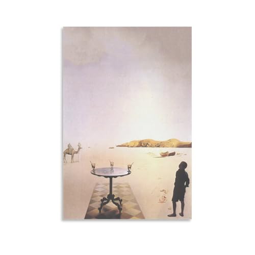 Poster Salvador Dalí table de soleil pour habiller un mur vide moderne