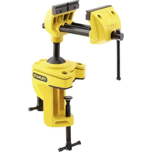 Stanley 1-83-069 MaxSteel Multi Angle Hobby Vice Yellow/Black