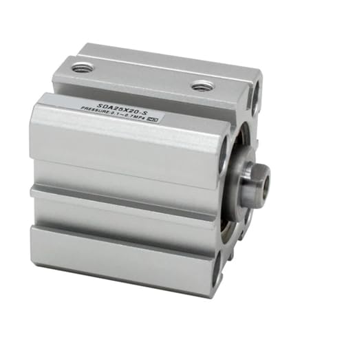 Vérin pneumatique compact SDA16 double effet pour automatisation en espace restreint - 2