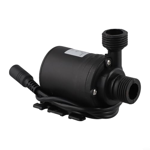 Besttoolifes Bomba de circulación de agua caliente sumergible sin escobillas de 12 V y 24 V CC para pecera, estanque, acuario y fuente (CC 12 V)
