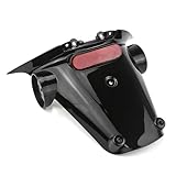 Questo parafango per moto non si rompe facilmente se attorcigliato e fornisce una protezione efficace.