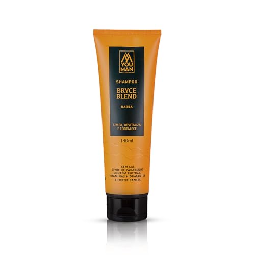 Shampoo Fortificante para Barba linha Bryce Blend You Man Grooming 140 ml
