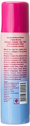 Desodorante Aerosol L'Amour 110 G/ 170 Ml, Fiorucci