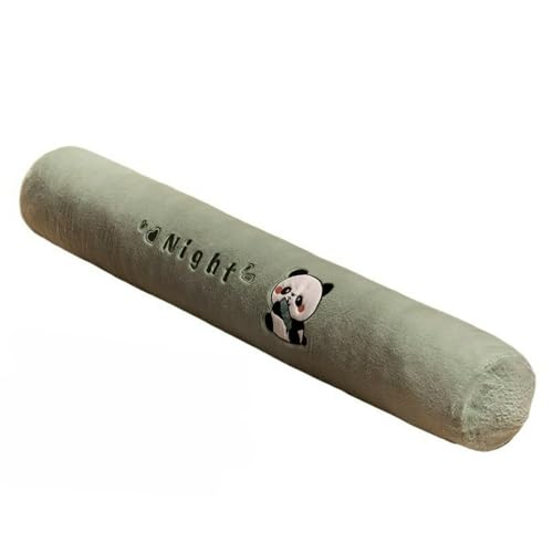 WEZANHI大きな漫画ウサギの毛皮の円筒形枕 (155cm,パンダ)