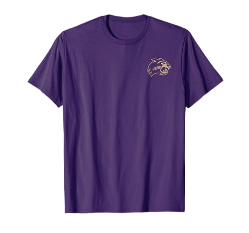 Western Carolina Catamounts Left Chest Icon Purple T-Shirt