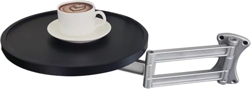 Table d'appoint ronde pliable murale rabattable à support extensible Slish - 8