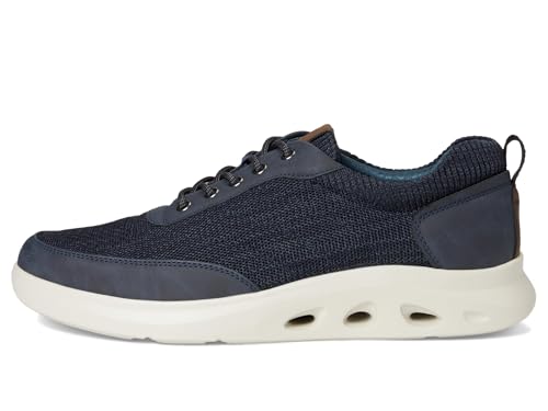 Image of Nunn Bush Ponte Knit Moc Toe Sneakers Hybrid Oxford Casual Lightweight Athletic Style Lace Up