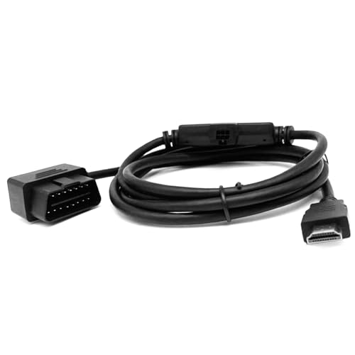 Cable OBD-II a HDMI para solucionar fallos de conexión en monitores Edge