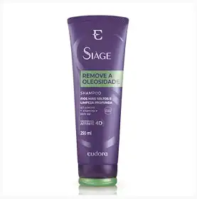 Eudora, EUDORA SIAGE SHAMPOO REMOVE A OLEOSIDADE 250ml