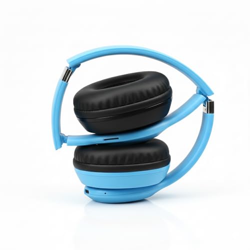 Image of Wireless Bluetooth Headphones with Deep Bass Sound, Foldable Design, Comfortable Cushioned Earpads, Built-in Mic for Music & Calls, Average Battery(1-3 Hours) Backup, Stylish Everyday Use