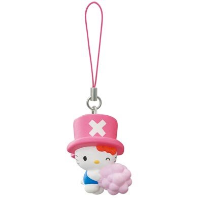 Amazon.co.jp: ONE PIECE × HELLO KITTY ストラップ 【3
