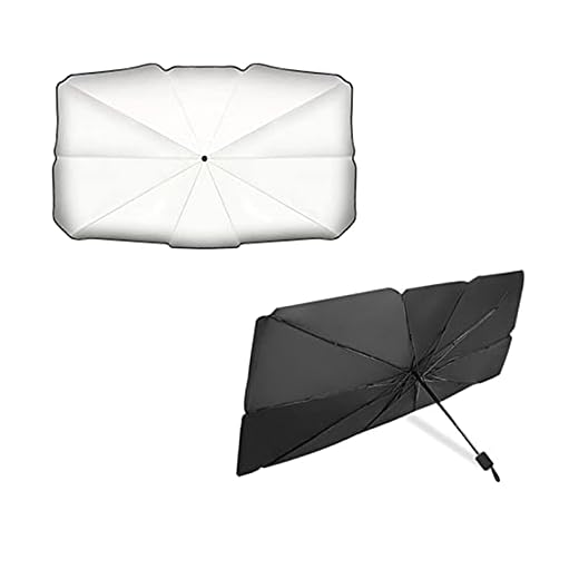 Para- de carro, para-sol dobrável para guarda-sol de carro, capa de guarda-sol com bloqueio de UV, protetor de viseira de sol, janela frontal de carro para capas de para-brisas automotivas,