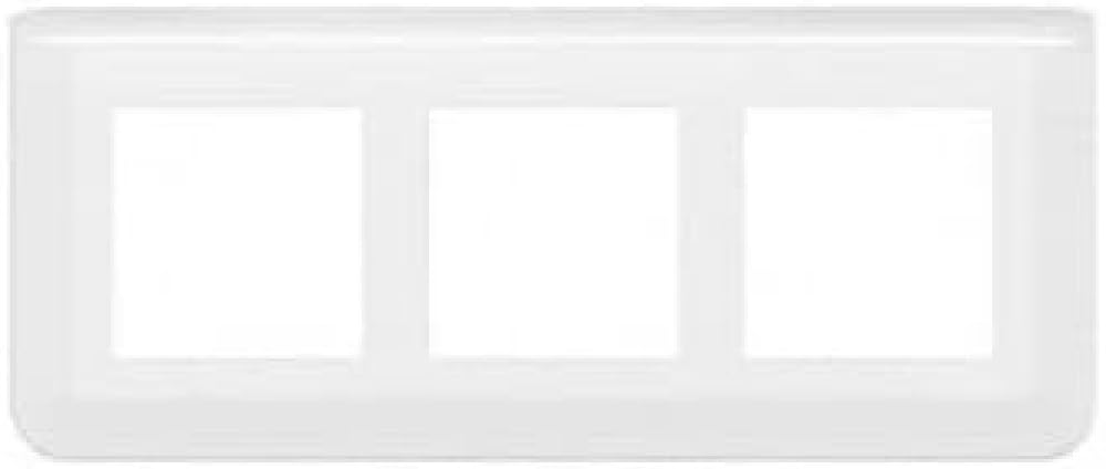 Plaque de finition Mosaic Legrand pour rénovation 3x2 modules - Blanc