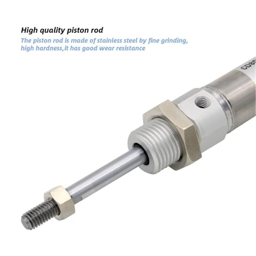 Cilindro de aire estándar mini C85N12 de doble efecto con carrera de 25 mm 5