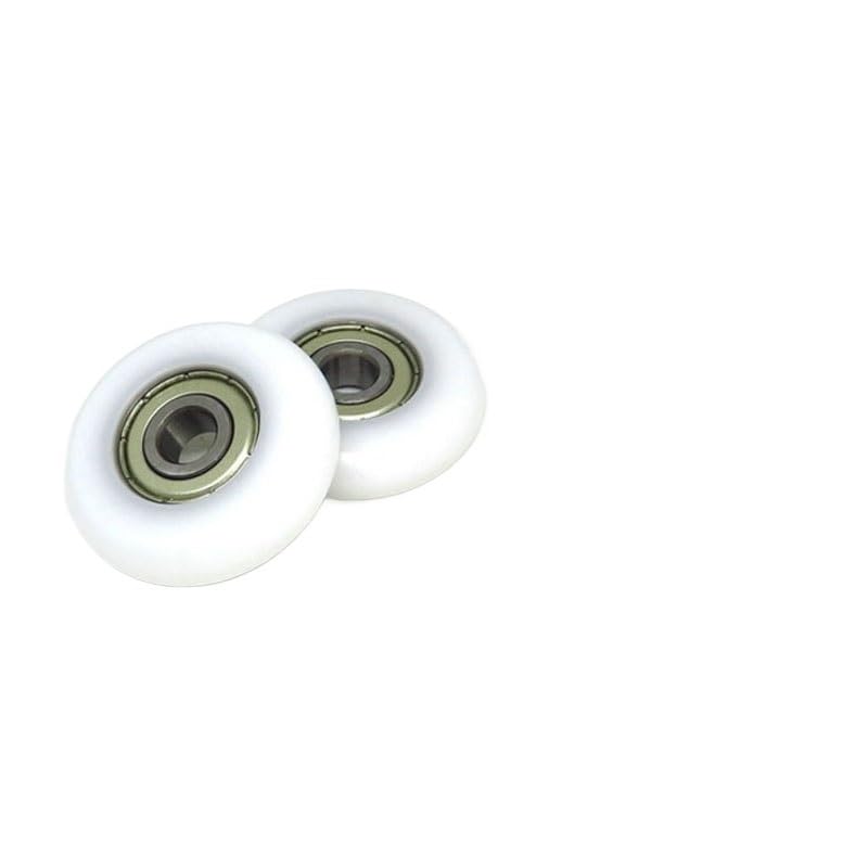 1pcs 8x40x10 mm POM Coated Rowing Machine Roller BS62840-10 8 mm Shaft Hole 40 mm Diameter Rower Wheel Plastic Bearing Pulley(10x30x10mm)