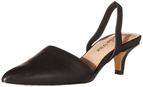 Bella Vita womens Pump, Black Leather, 10 X-Wide US