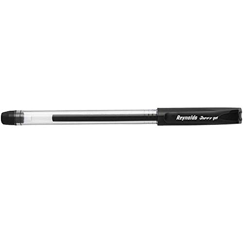 Image of Reynolds Jiffy 0.5 mm Needle Point Gel Pens - Pack of 40 (Black)