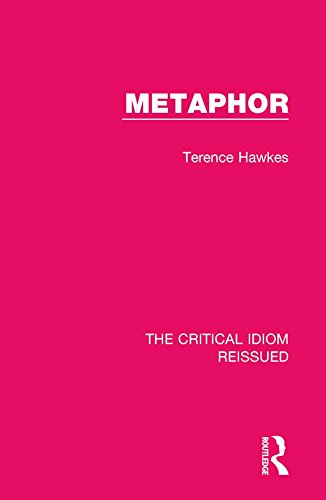 Metaphor (The Critical Idiom Reissued)      1st Edition, Kindle Edition