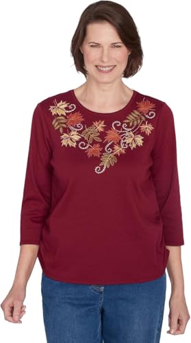 Alfred Dunner Women's Classics Knit Top (Petite,...