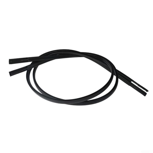 Moldura de goteo de techo para Nissan para Sentra 2013-2018, 2 piezas de goma negra ajuste directo borde de sellado de techo, reemplazo OEM 73853-9AN0A