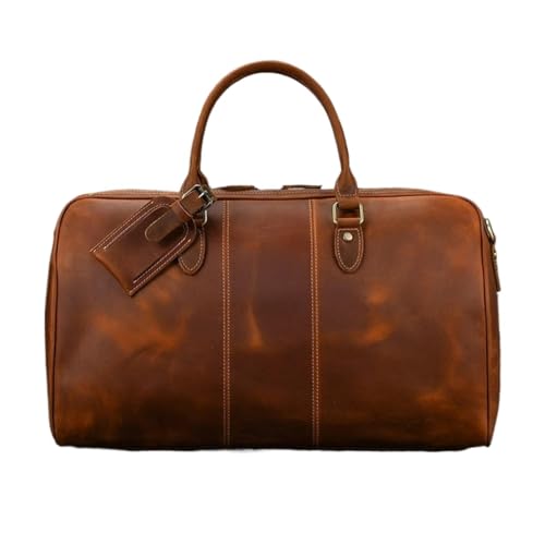 Sac d'ordinateur portable en cuir de vachette véritable sac à main unisexe chic - 2