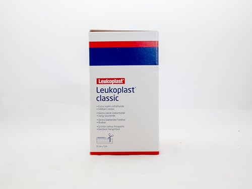 Apósitos clásicos Leukoplast de 5m con alta adherencia textil 2