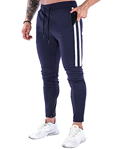 Suwangi Pantalones Deportivos Running para Hombre Jogger