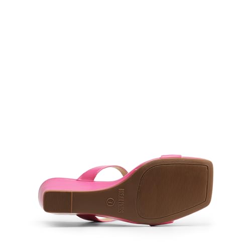 Image of DREAM PAIRS Womens Slides Slip On Wedge Sandals