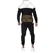 waotier Conjuntos Deportivos Hombres Sudaderas con Capucha Pantalones de chándal Cremallera Patchwork...