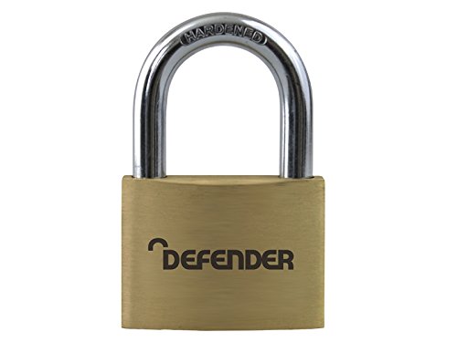 Cadenas en laiton 50 mm Defender anti rouille avec clé unique pour tout ouvrir